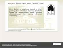 Tablet Screenshot of dworradzin.pl